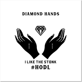 Diamond Hands Posters and Art